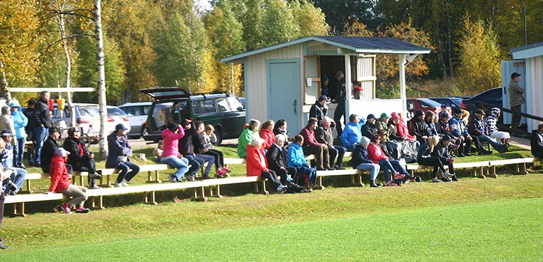 Lillhärdal har bästa publiksnittet i div. 5, 110 personer per match brukar komma.