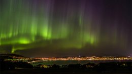 Aurora borealis - Östersund - foto: Tommy Andersson